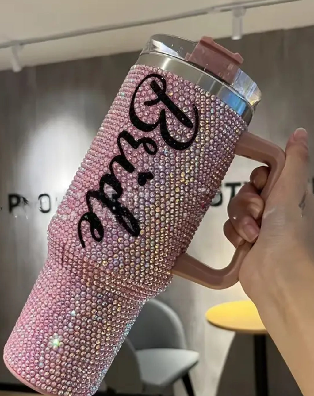 She said yes—and so did her new favorite tumbler.