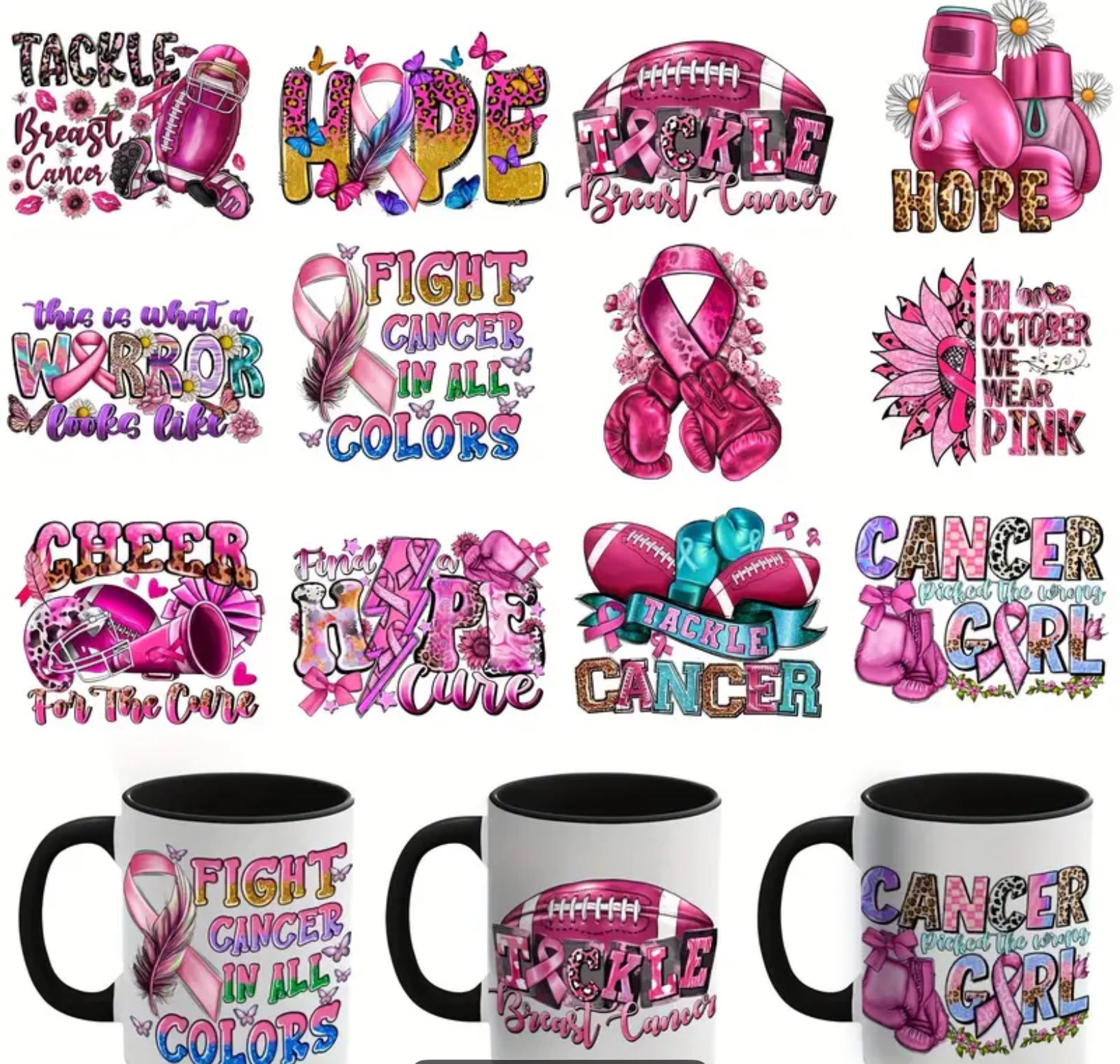 BREAST CANCER Coffee Mugs