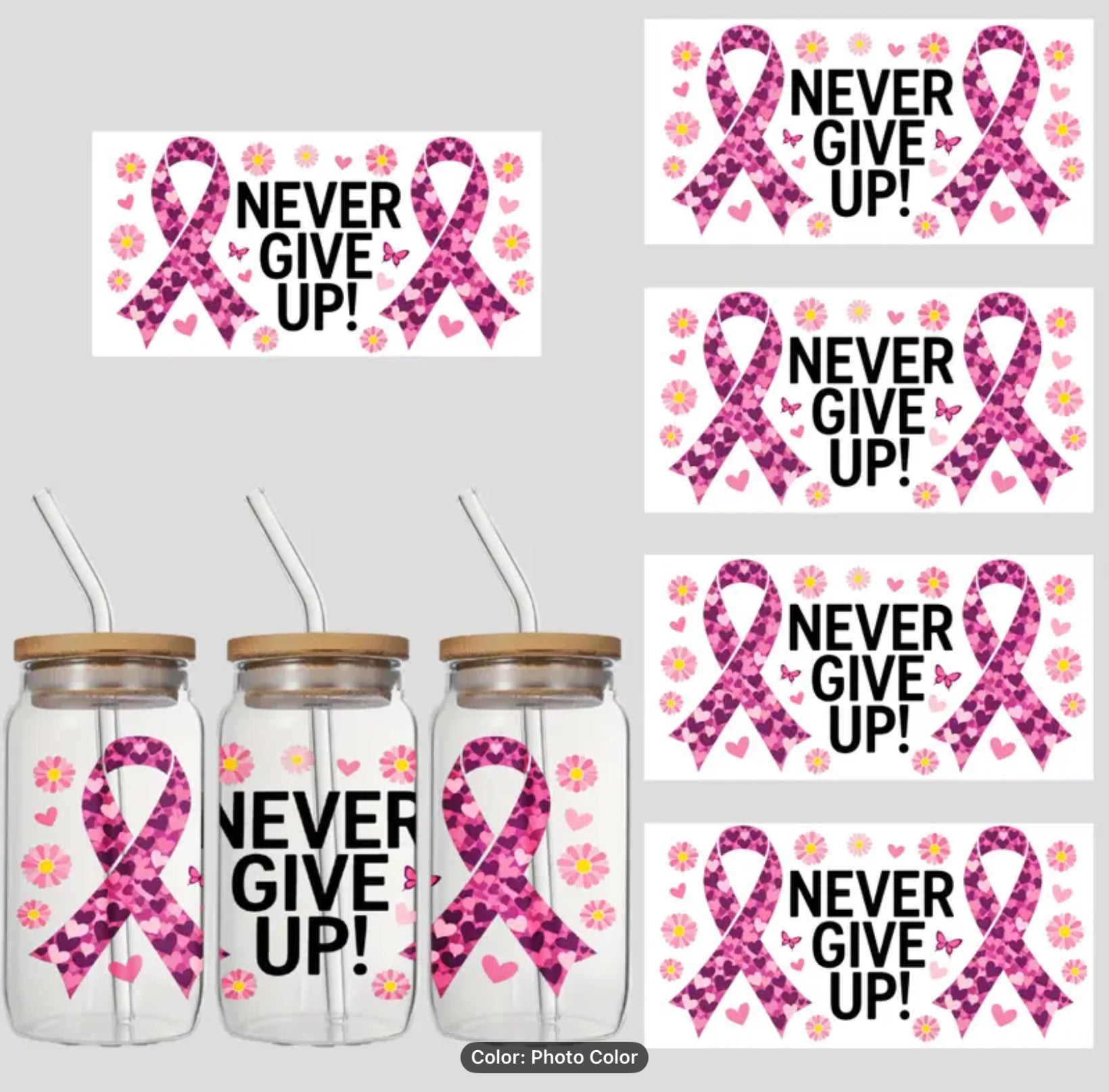 CANCER SNOW GLOBE TUMBLER