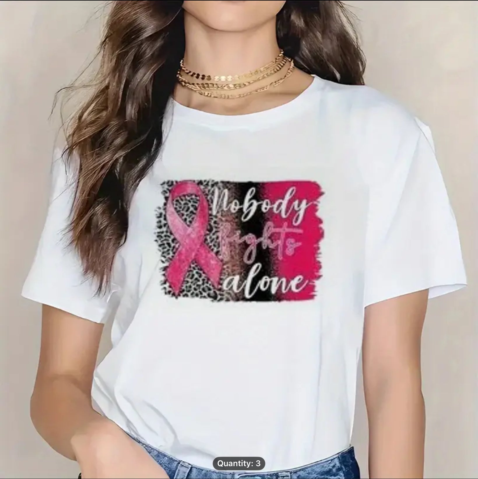 BREAST CANCER SUPPORT — SWEATSHIRTS