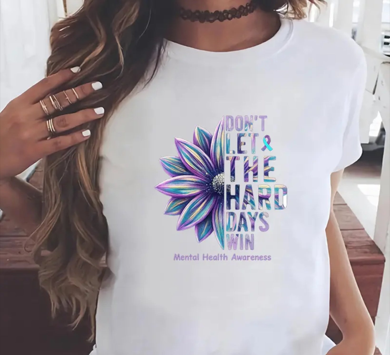 DON’T LET THE HARD DAYS WIN — TOTEBAG