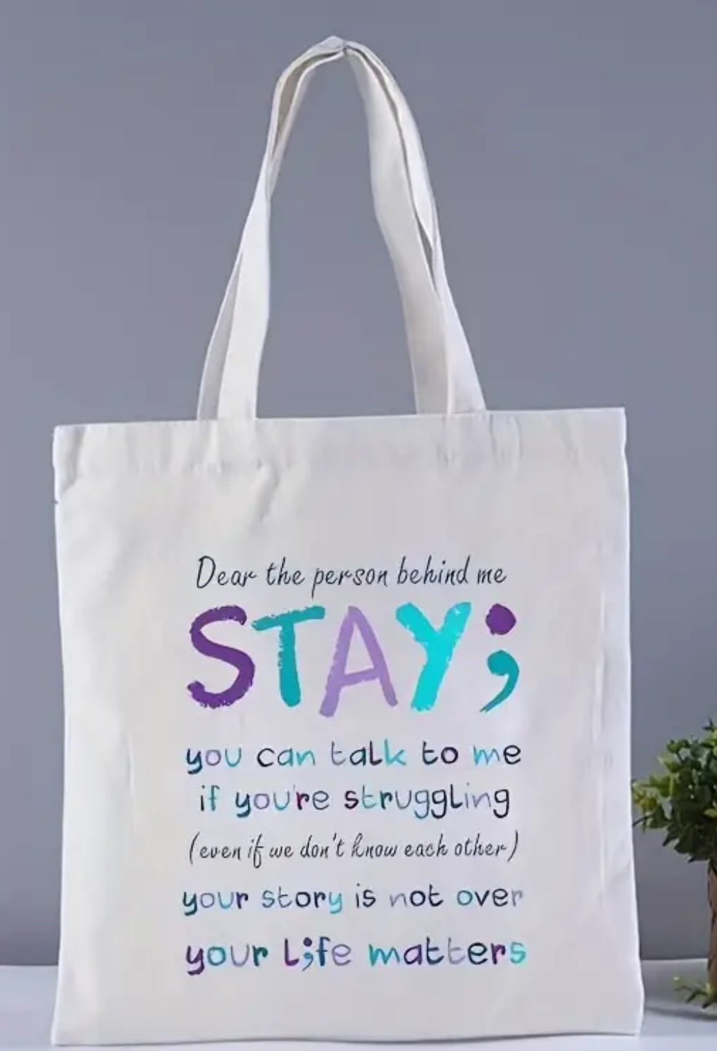 ITS OK TO NOT BE OK — TOTEBAG