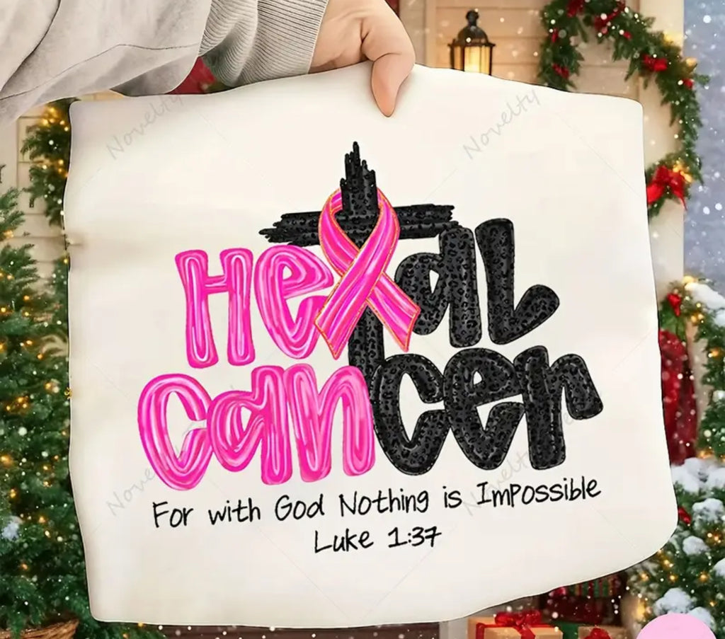 HE CAN” HEAL CANCER TOTEBAG