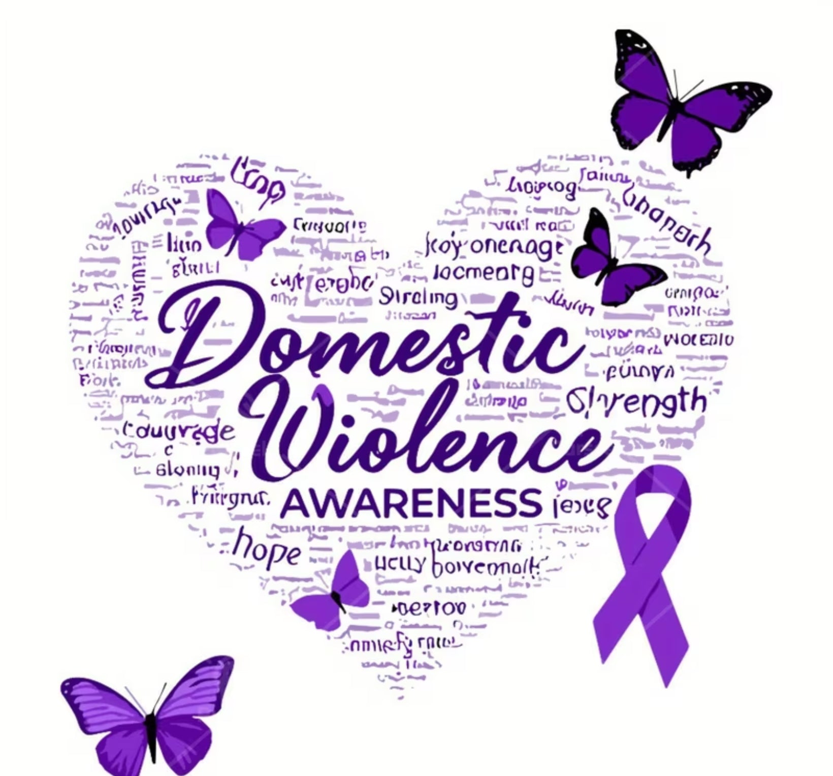 Domestic violence SUPPORT — PILLOW with PILLOW CASE