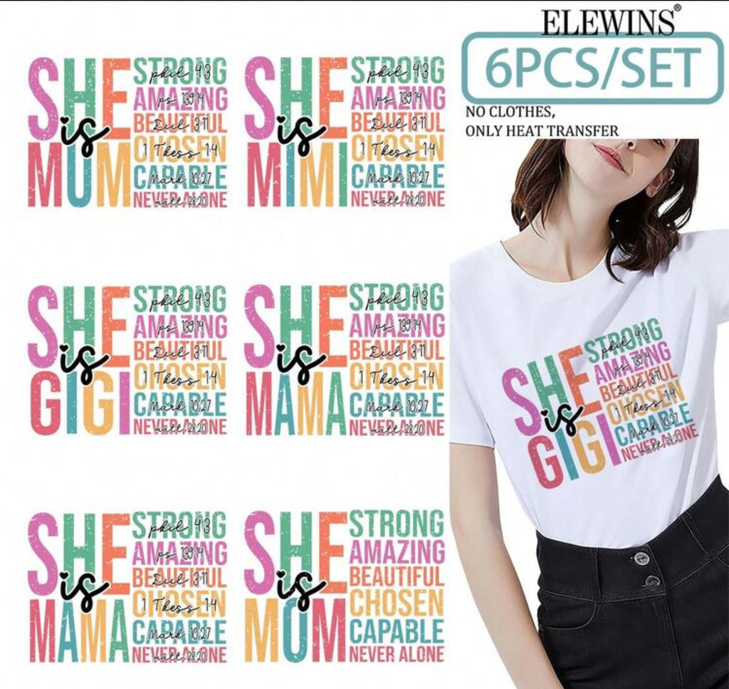 GIGI  MIMI  MAMA  MOM  MUM— SWEATSHIRT