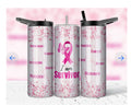 20oz BREAST CANCER AWARENESS TUMBLER