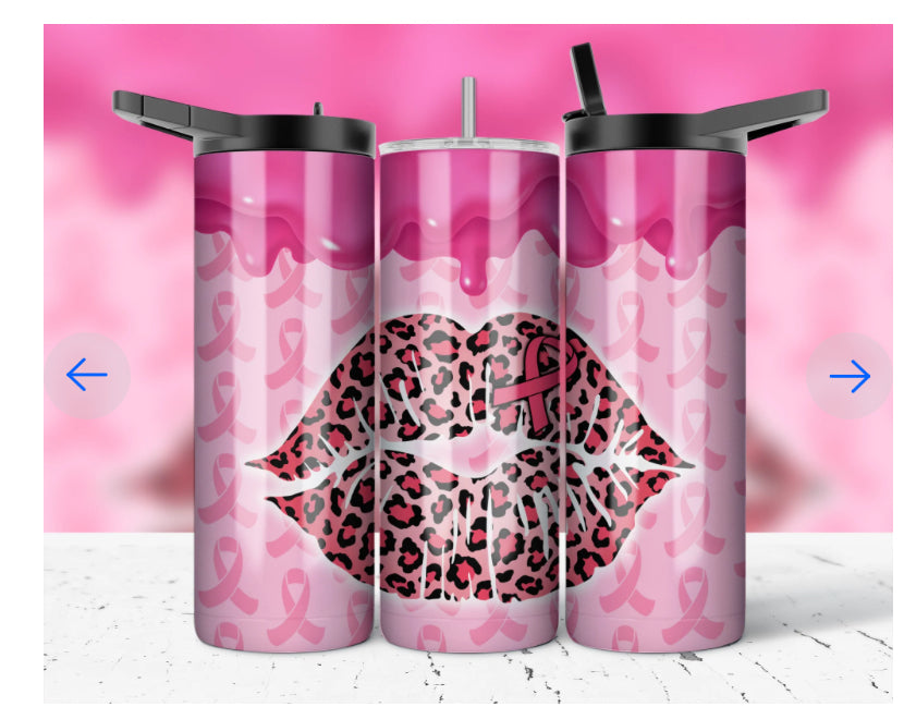 20oz BREAST CANCER AWARENESS TUMBLER