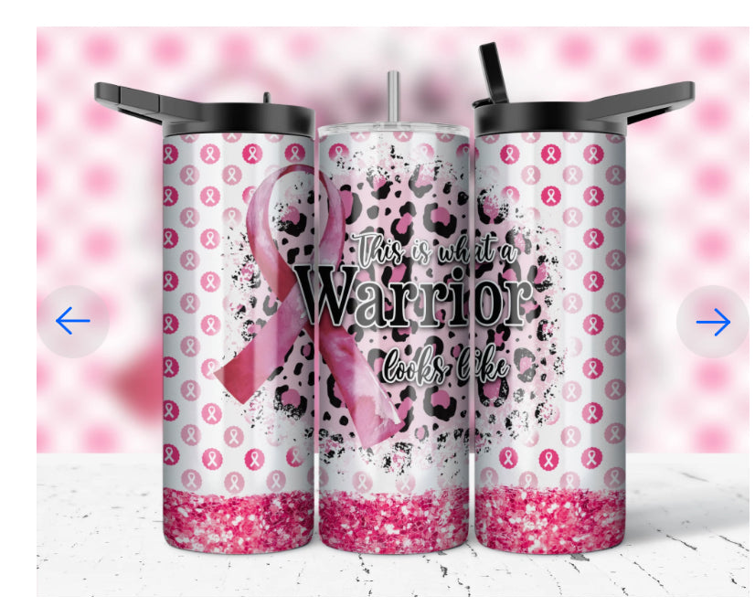 20oz BREAST CANCER AWARENESS TUMBLER