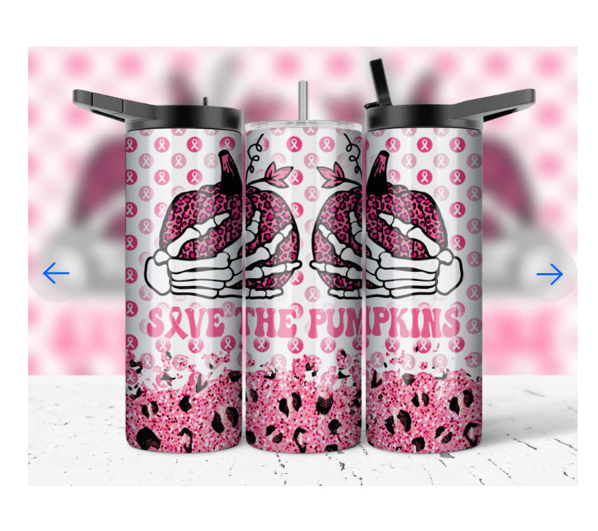 Breast Cancer Awareness Tumblers 20oz