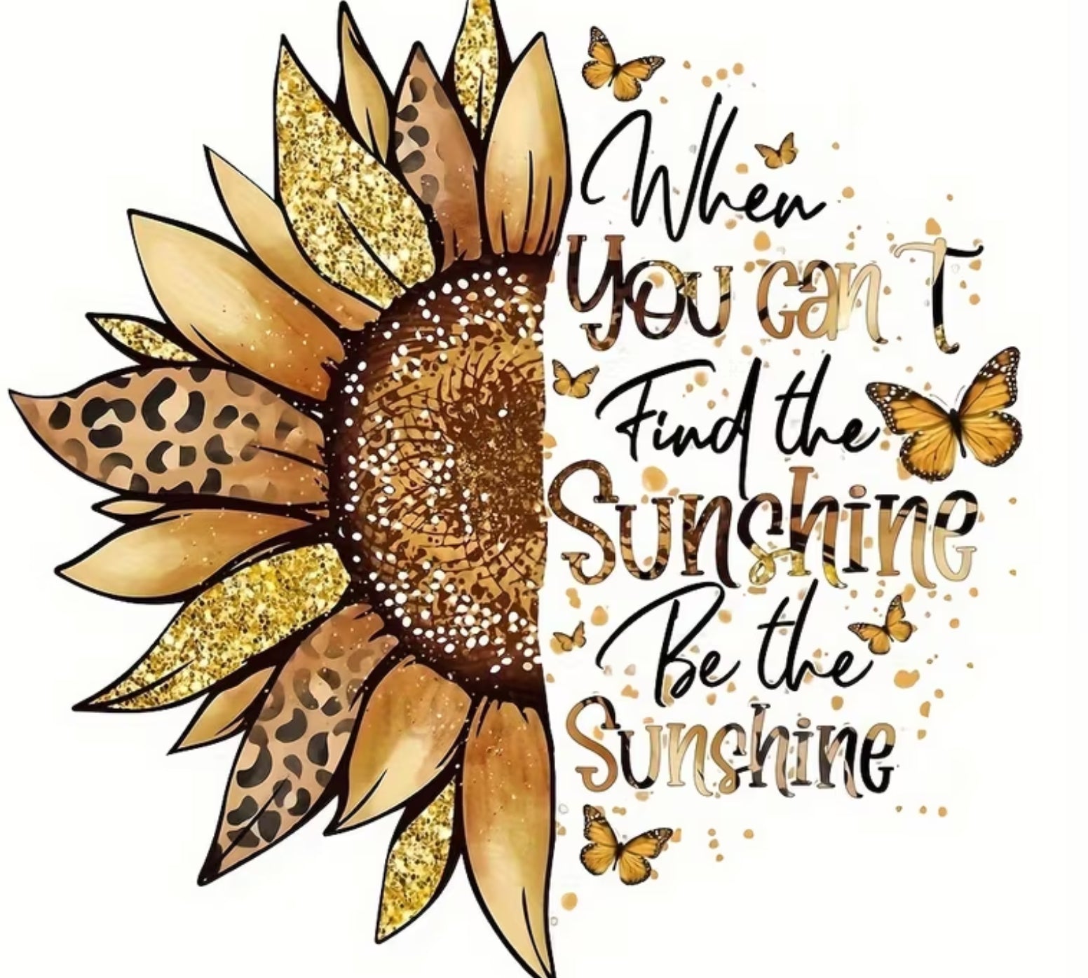 SWEATSHIRT —  WHEN YOU CANNOT FIND THE SUNSHINE