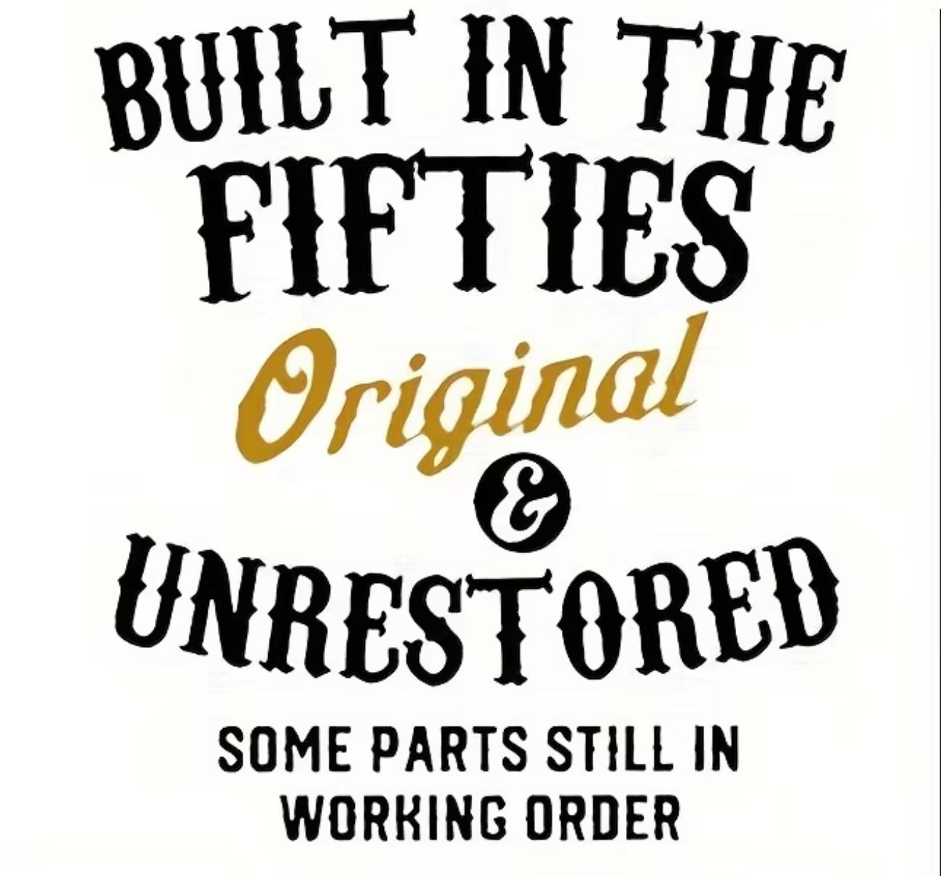 SWEATSHIRT —  BUILT IN 50’s