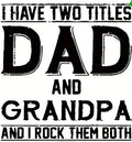 Favorite people call me DAD TWO TITLES SWEATSHIRT