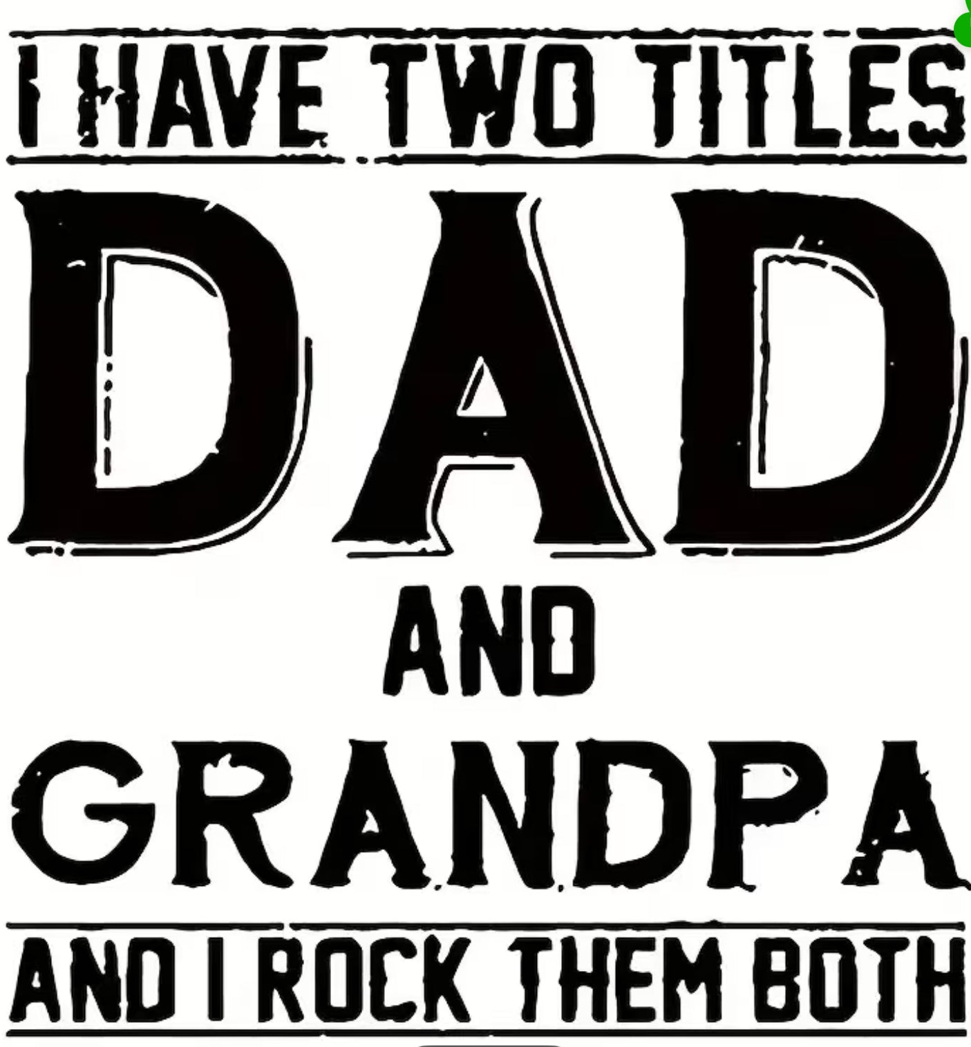 Favorite people call me DAD TWO TITLES SWEATSHIRT
