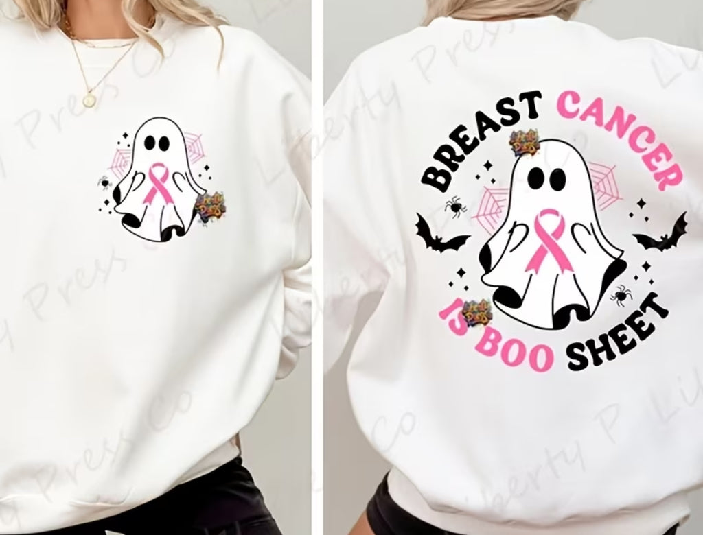 Favorite people call me Breast Cancer BOO SHHET SWEATSHIRT
