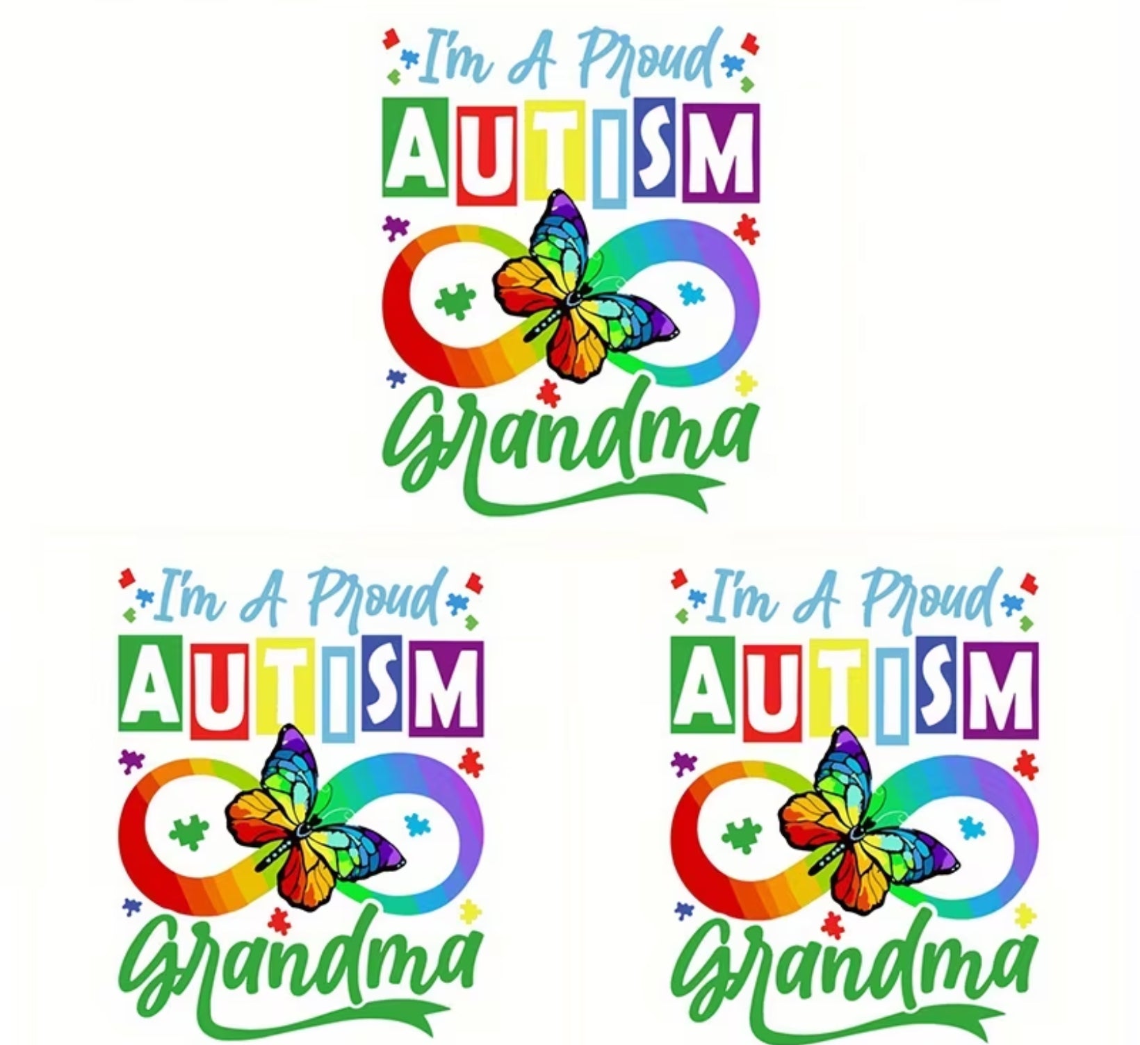 SWEATSHIRT  — AUTISM GRANDMA
