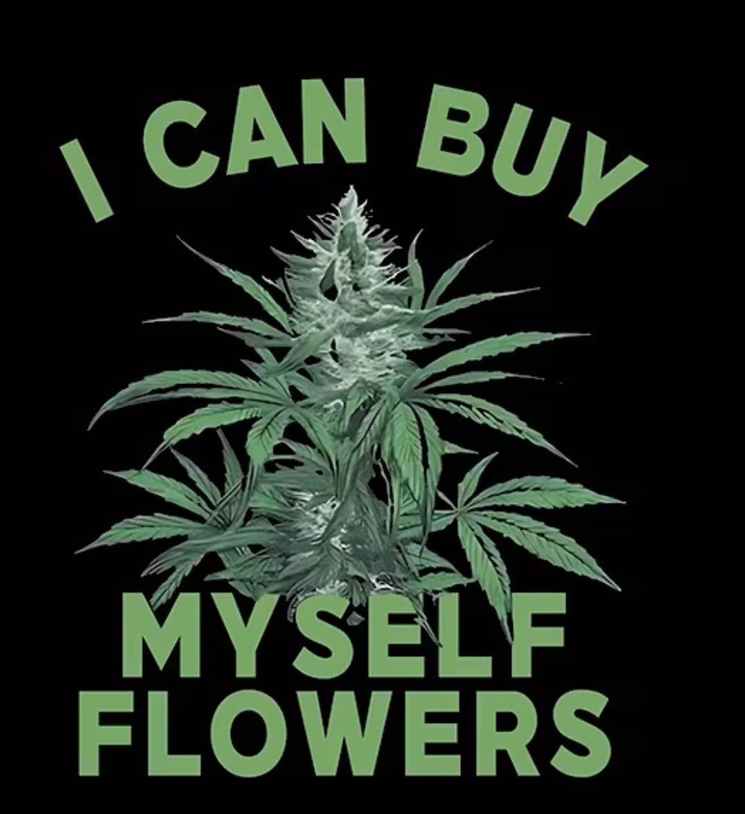 SWEATSHIRT  — I CAN BUY MYSELF FLOWERS