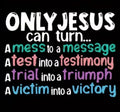 SWEATSHIRT  — ONLY JESUS