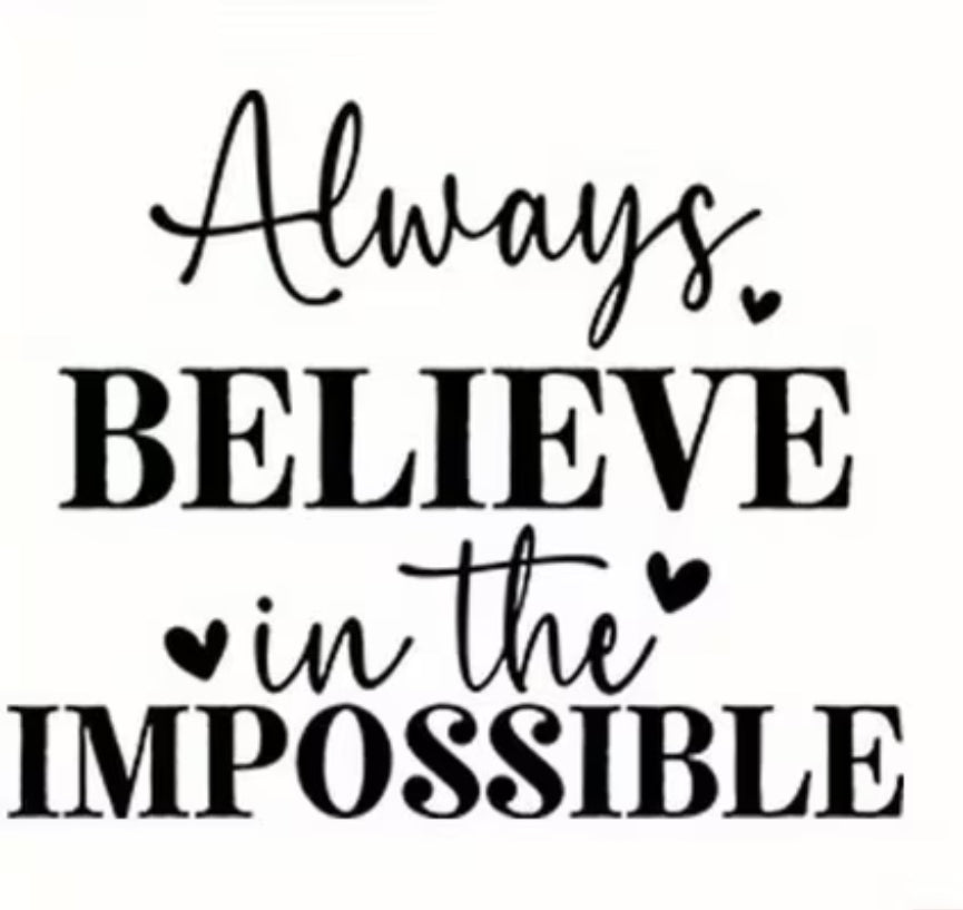 SWEATSHIRT — ALWAYS BELIEVE