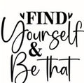 SWEATSHIRT — FIND YOURSELF