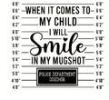 SWEATSHIRT - SMILE IN MY MUG SHOT