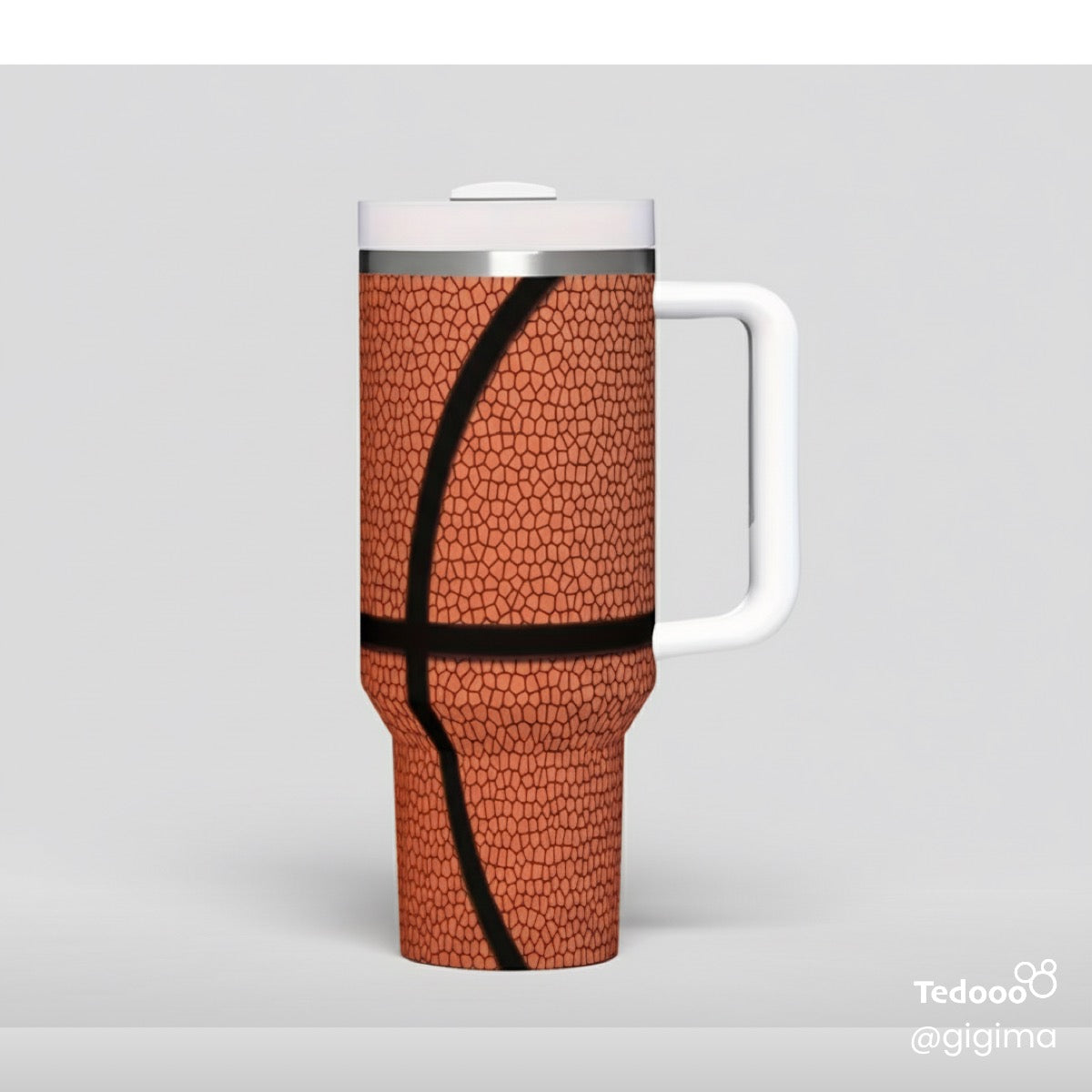 ✨ 40 oz Basketball Rhinestone Tumbler ✨