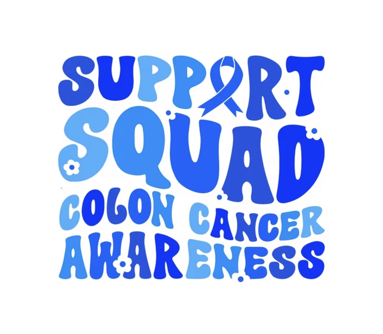COLON CANCER SUPPORT — TOTEBAG