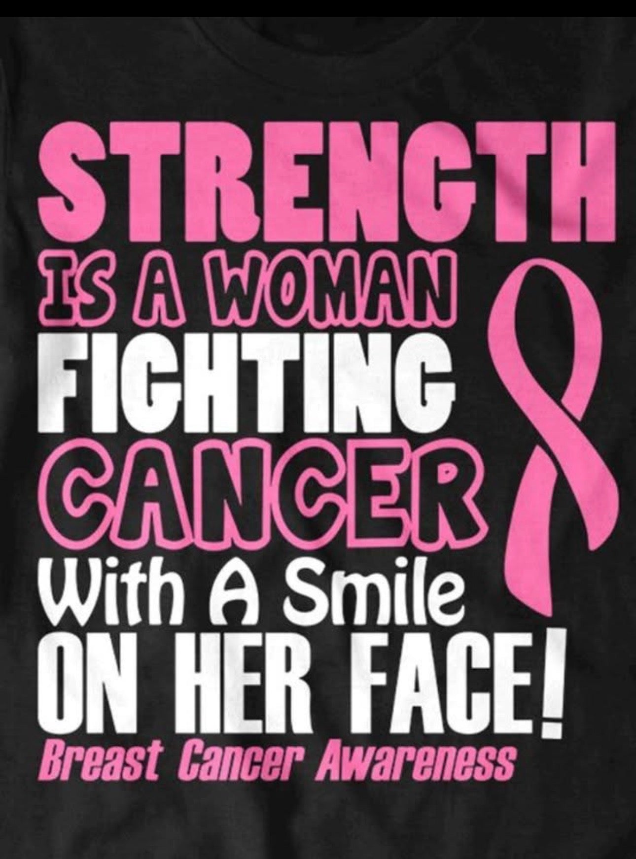 BREAST CANCER SUPPORT — T-SHIRT