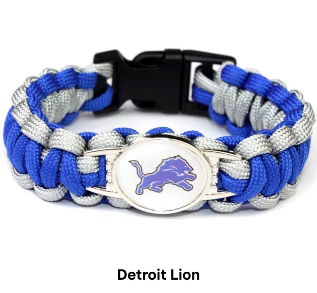 Detroit Sports Teams Paracord