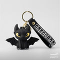 Toothless Black Keychain