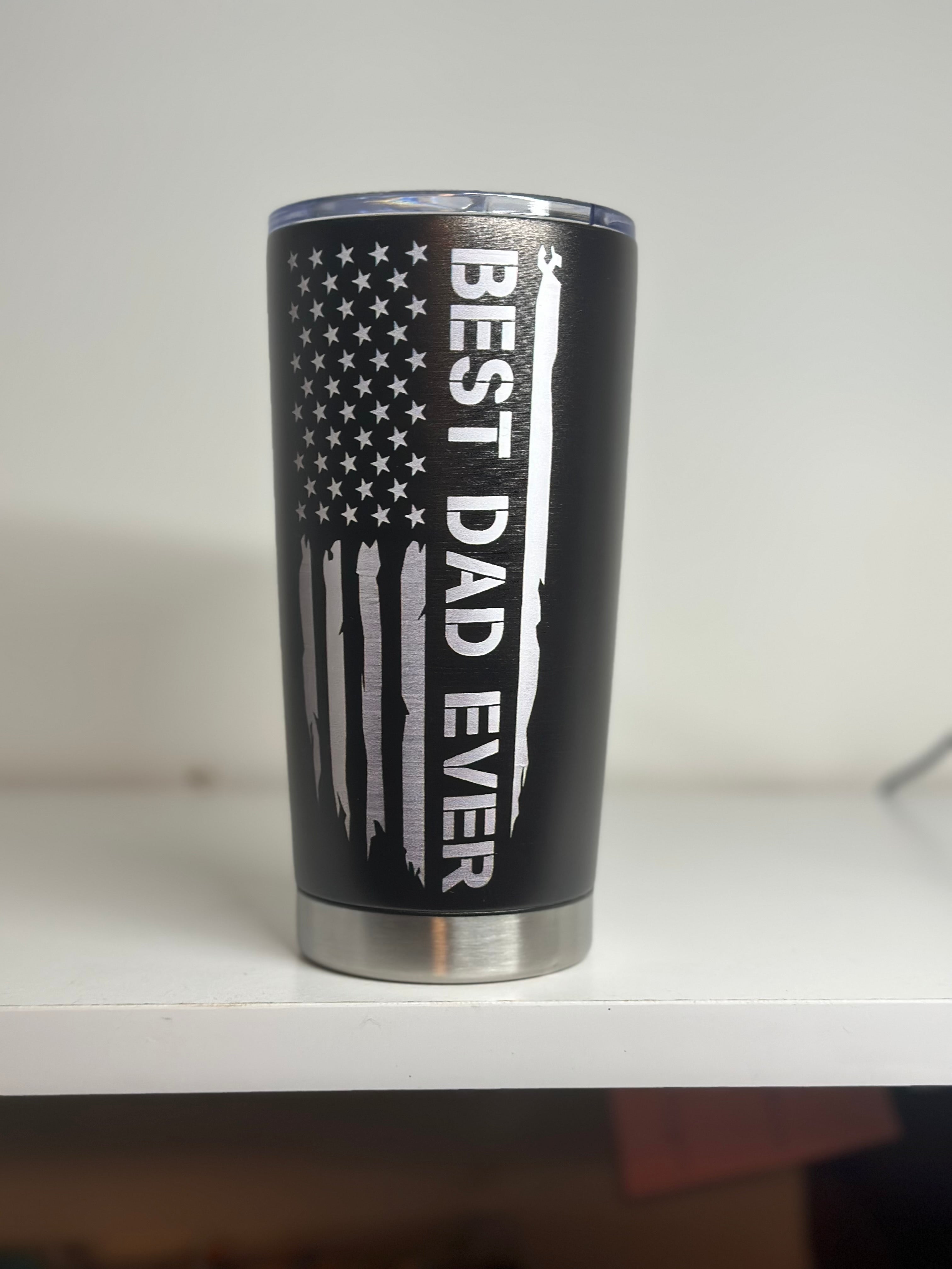 Best Dad Ever tumbler