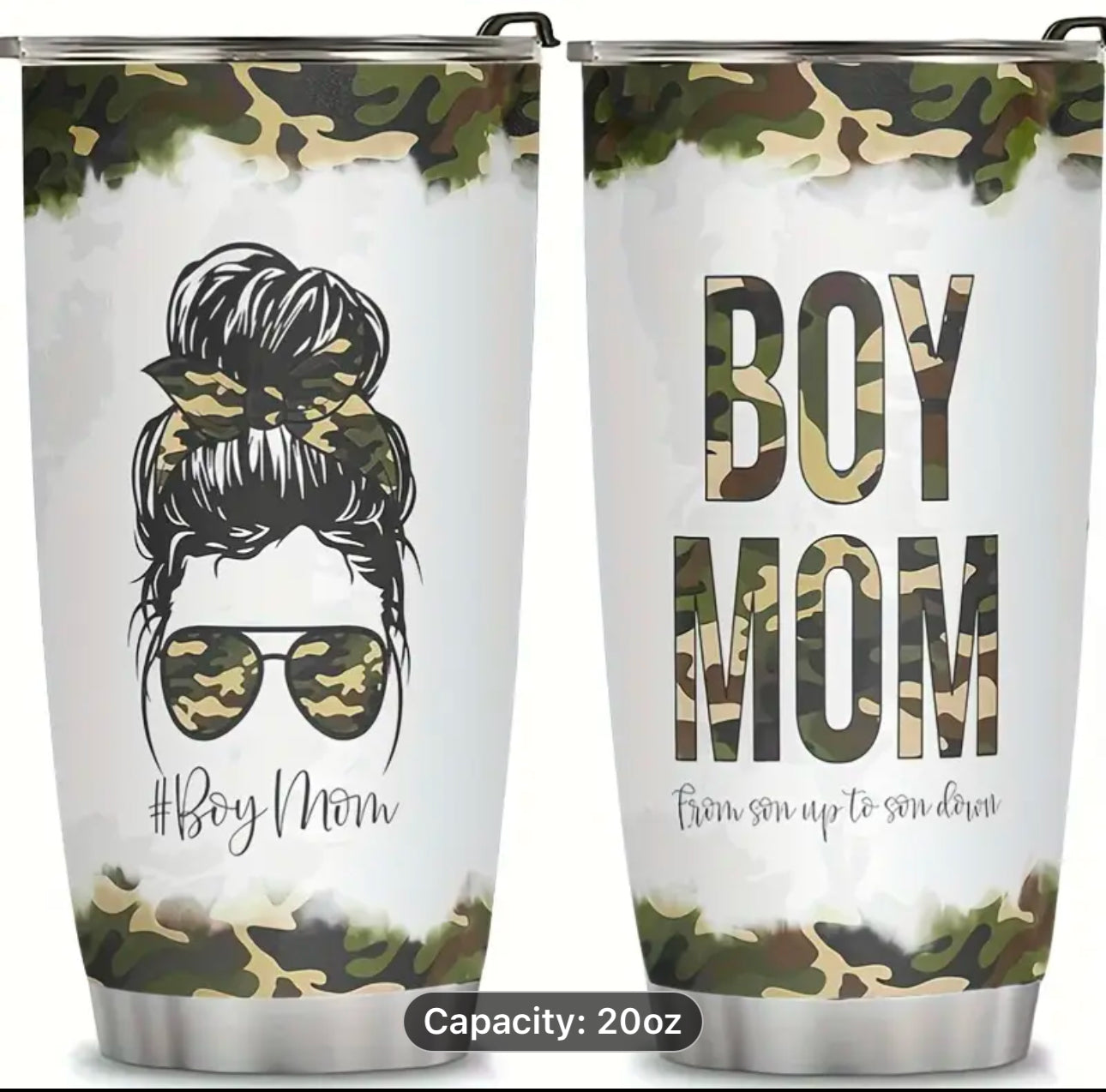 Boy Mom era tumbler