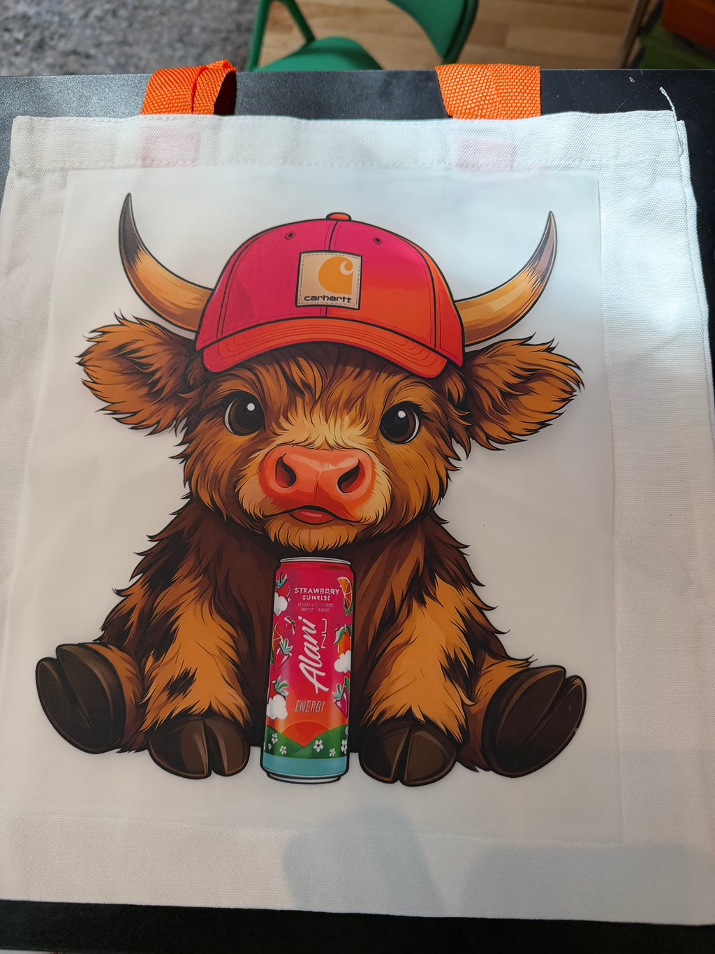 Highland Cow Totebag