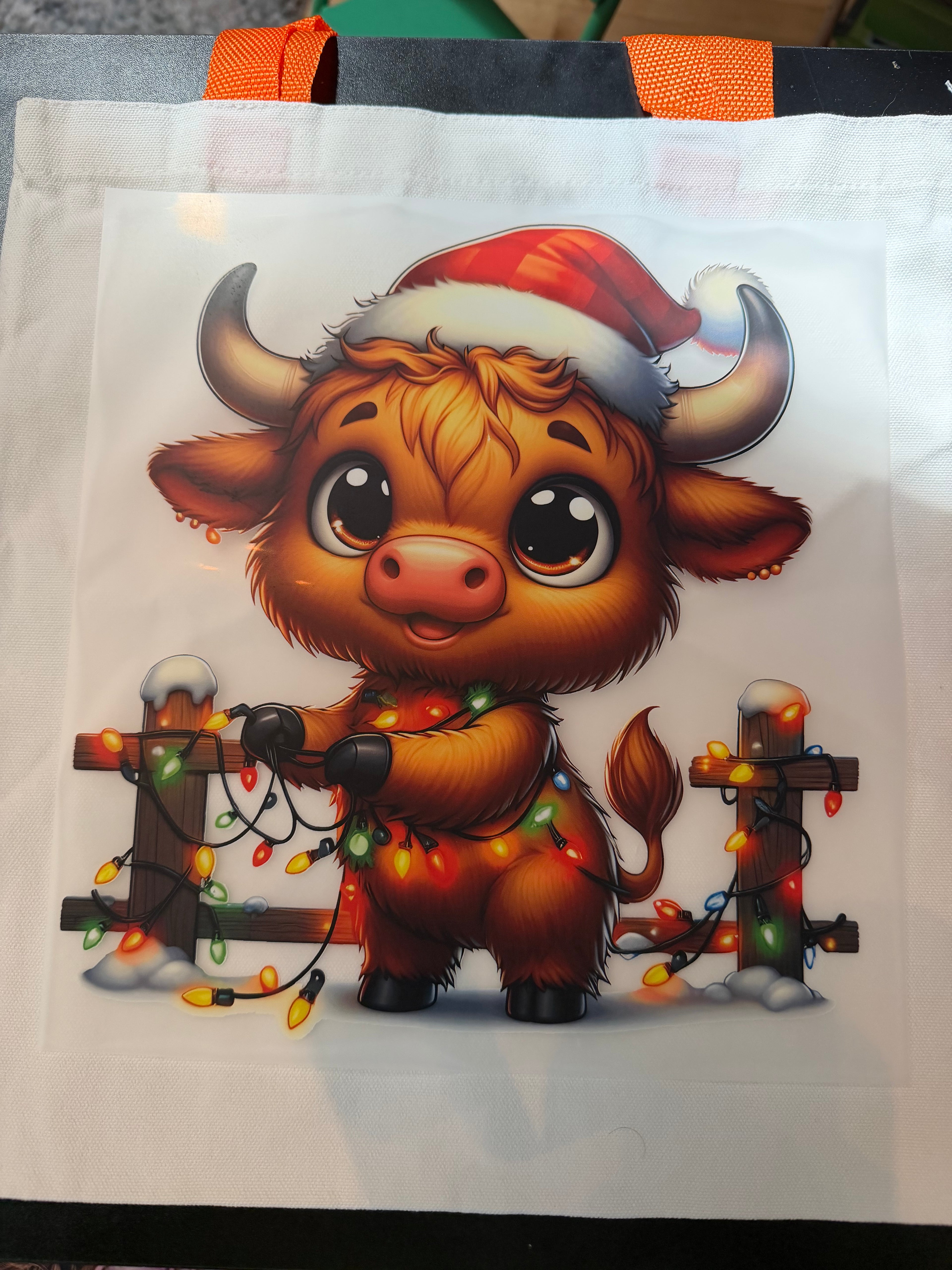 Highland Cow Totebag