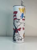 Cat in the Hat tumbler