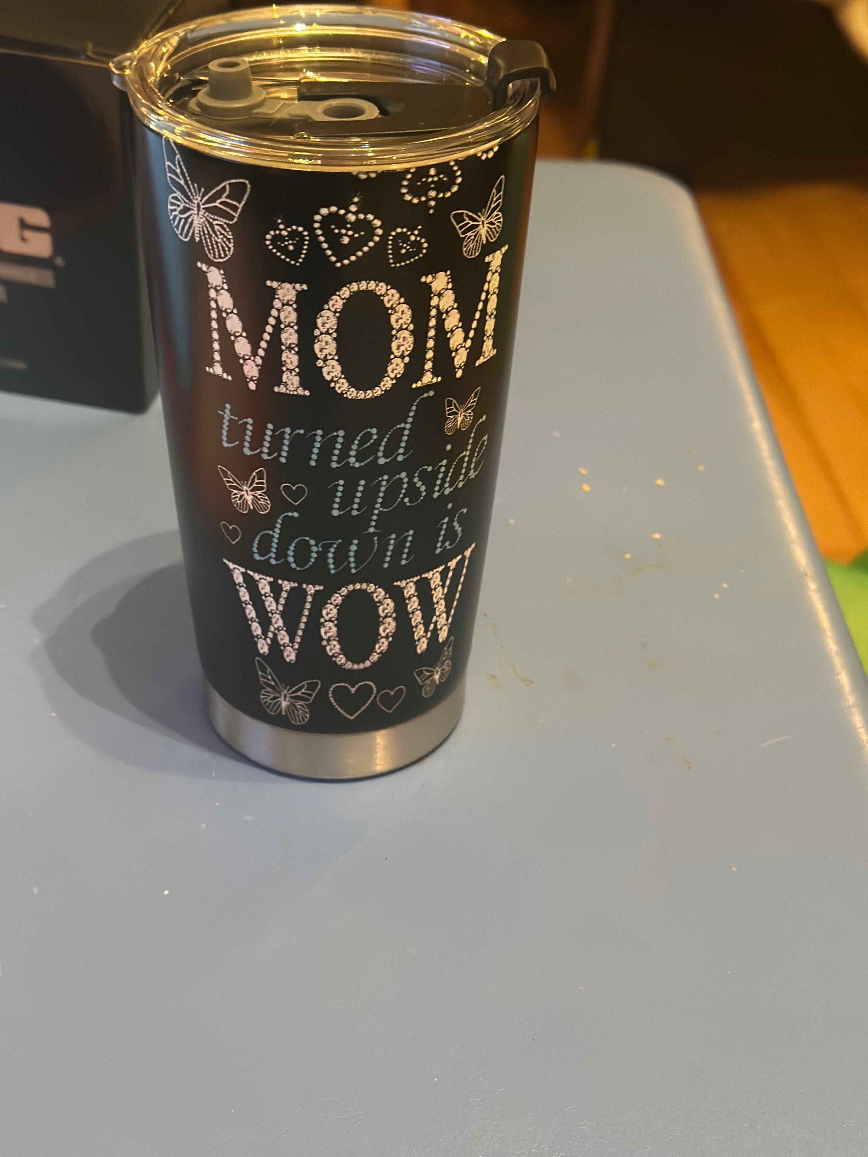 Mom flipped is WOW