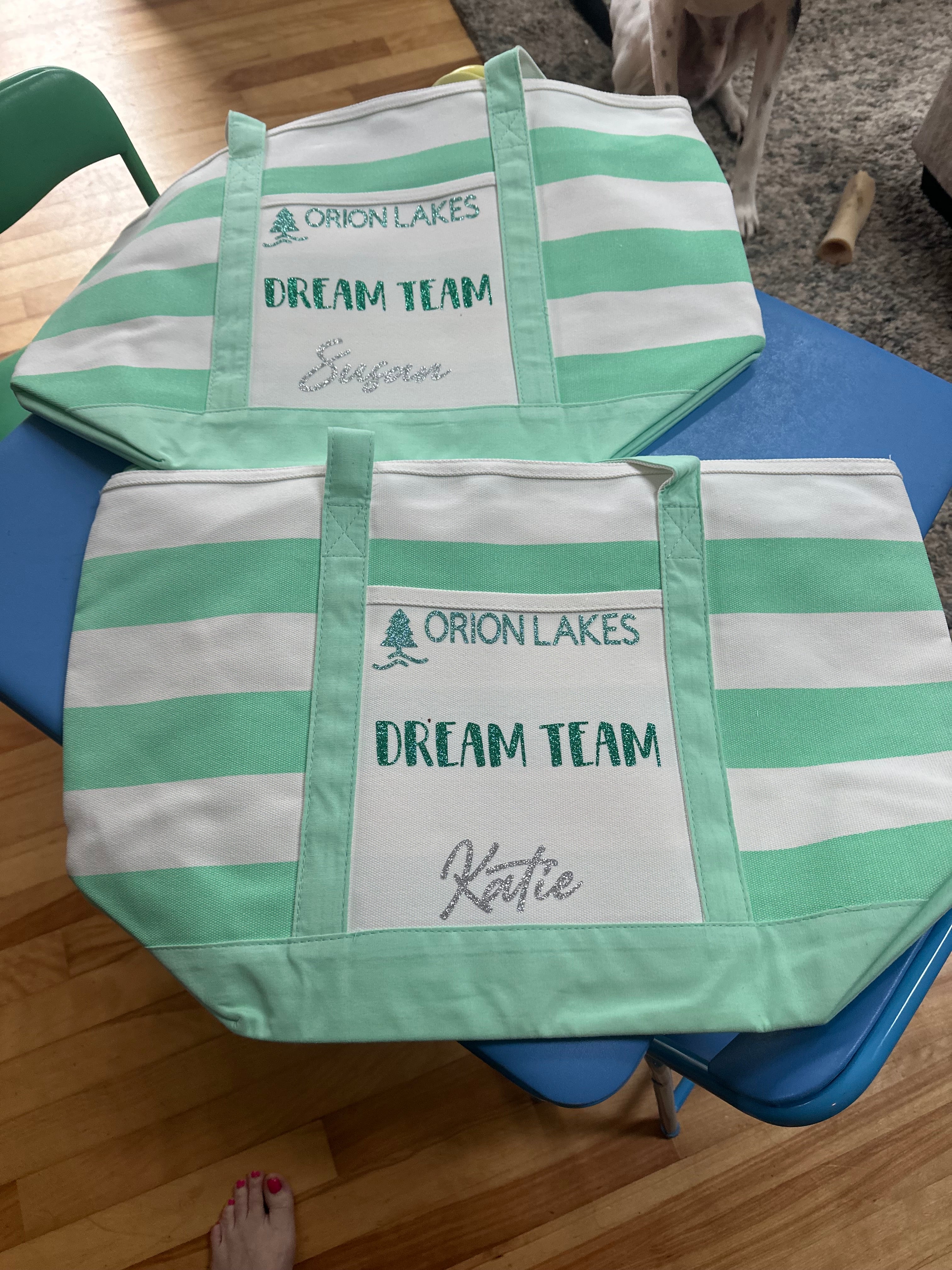 Personalized CANVAS TOTE with NAME