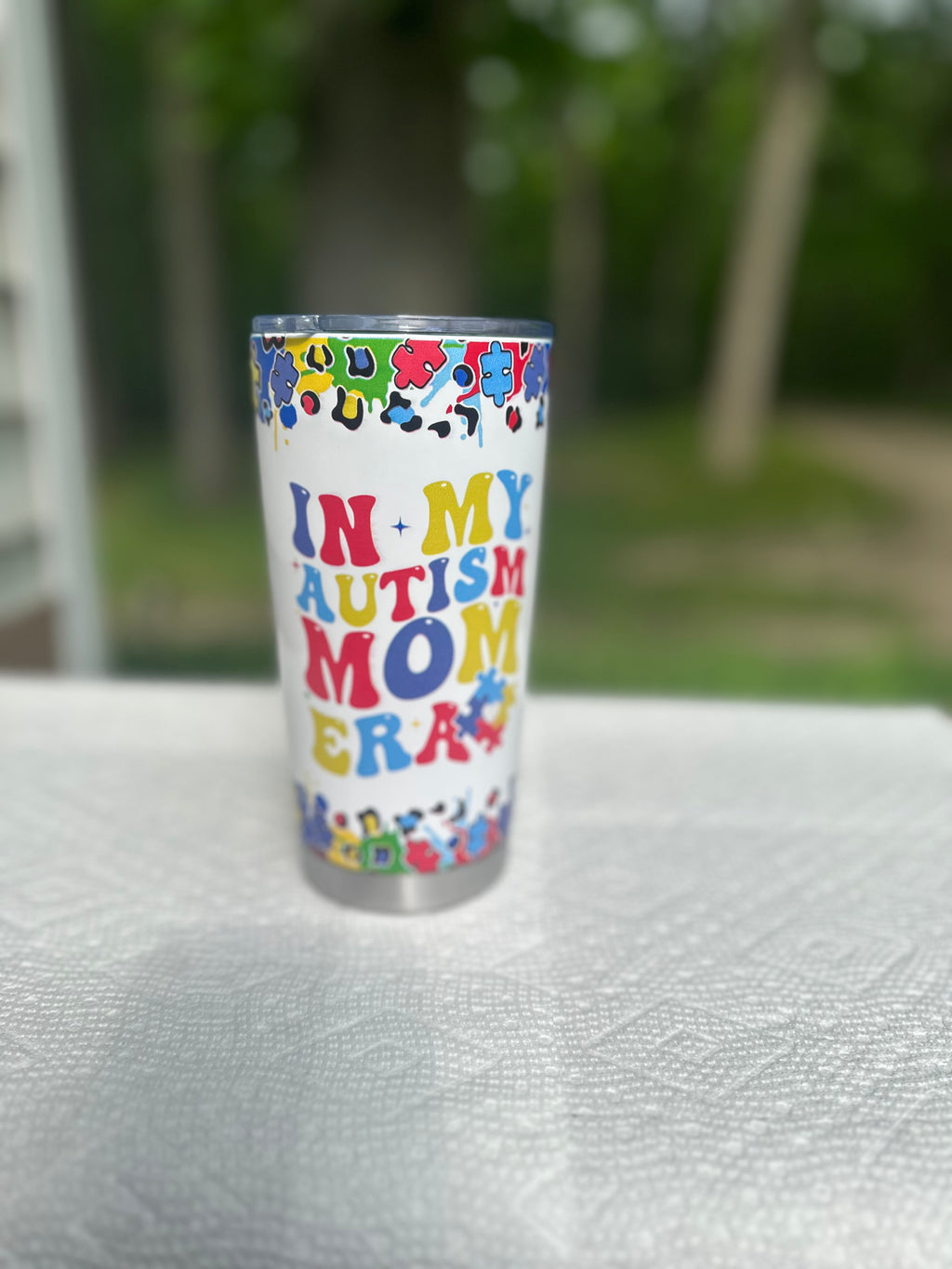 Autism Mom Era Tumbler