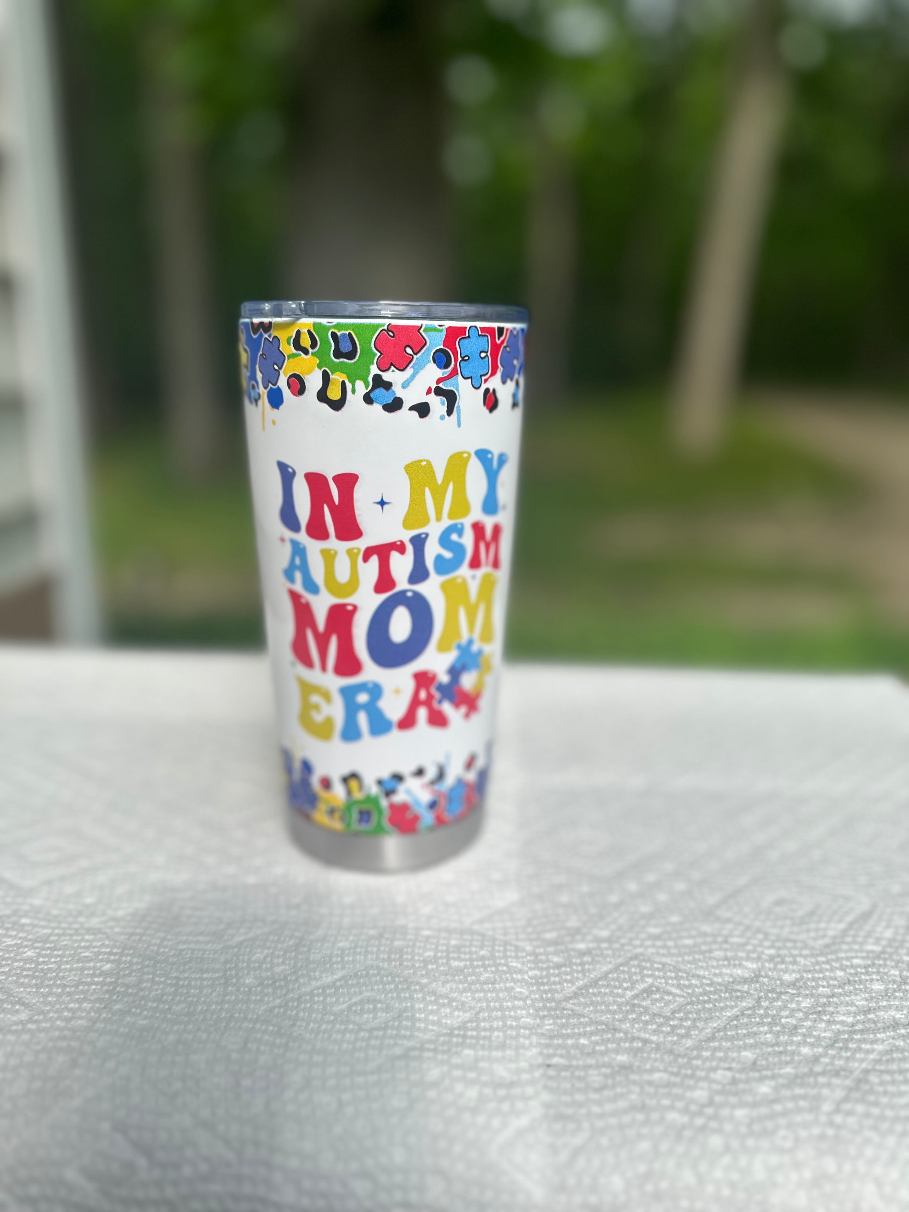 Autism Mom Era Tumbler