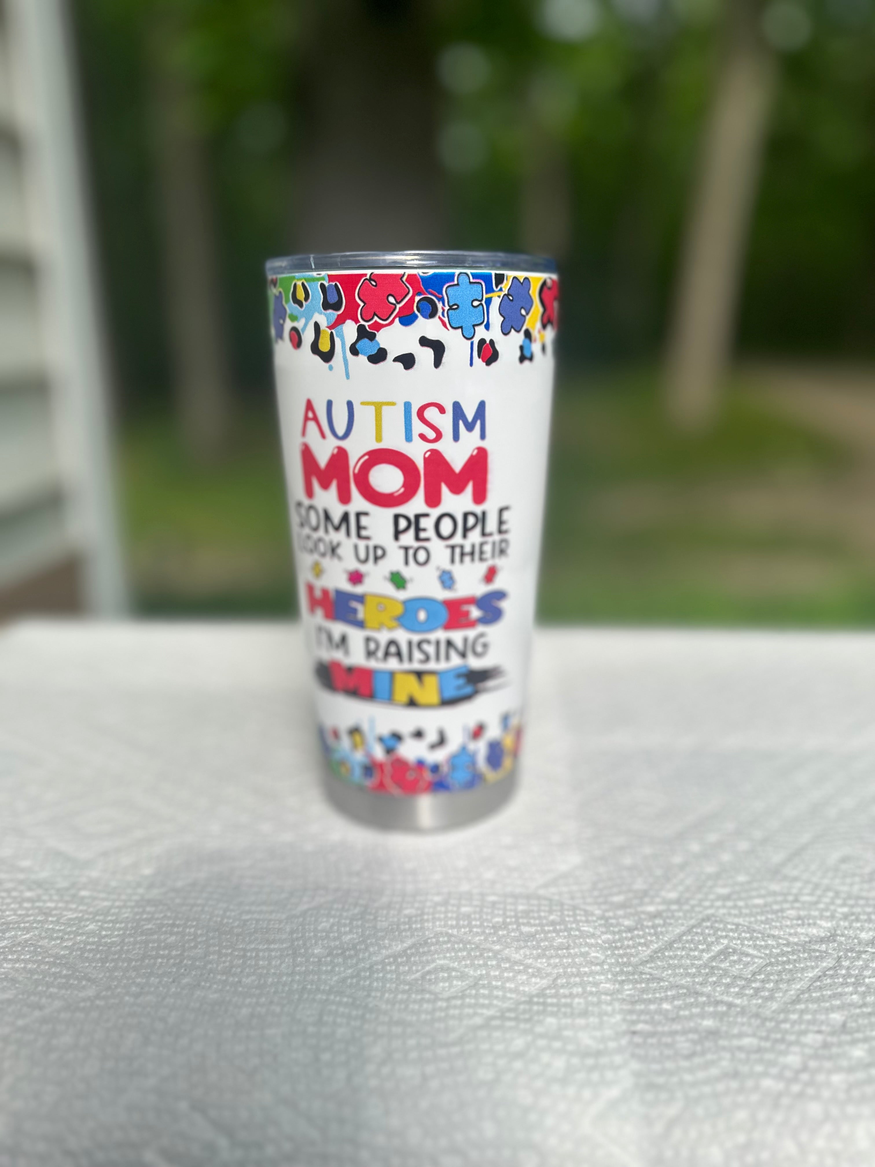 Autism Mom Era Tumbler