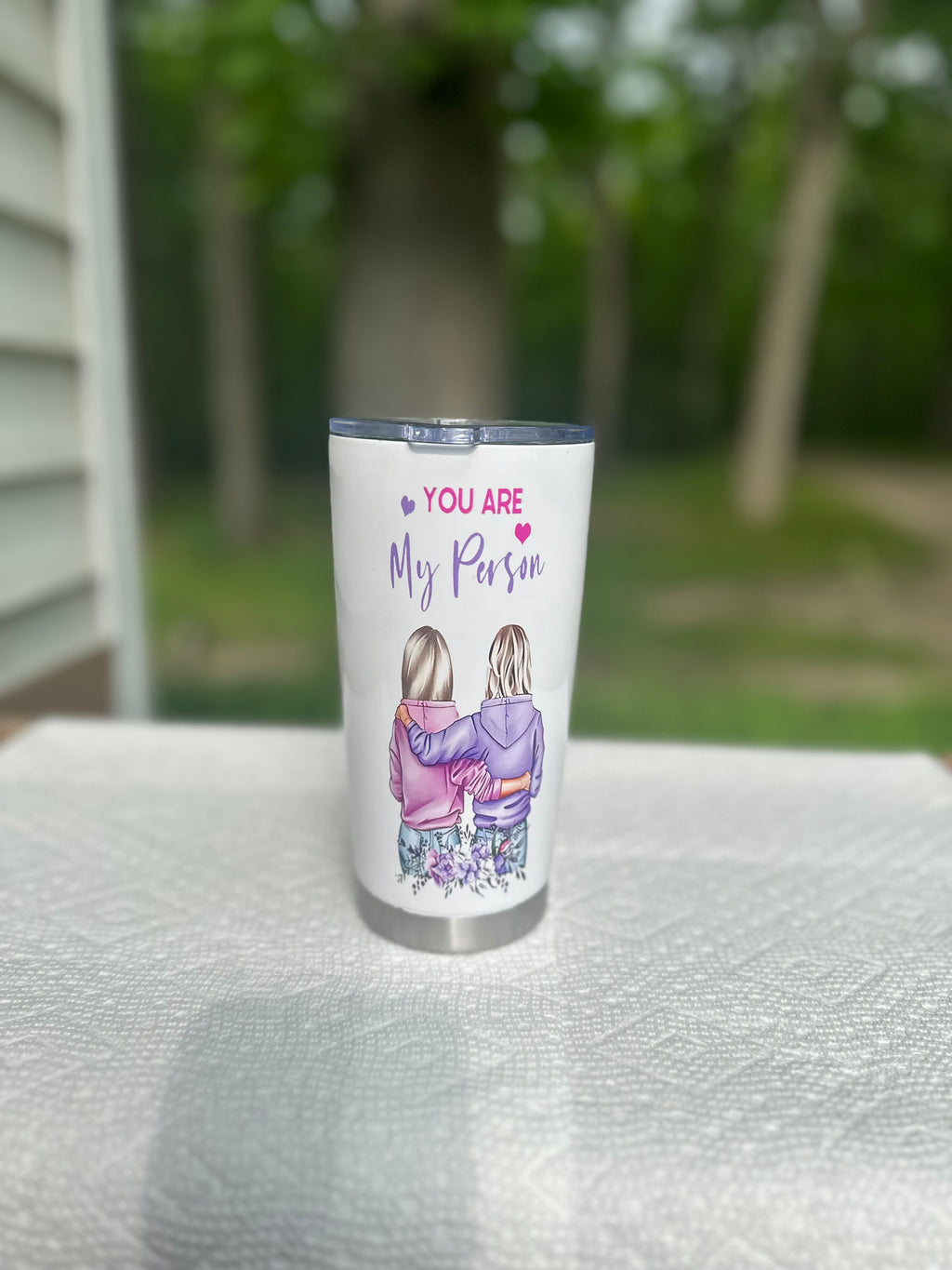 Besties tumbler